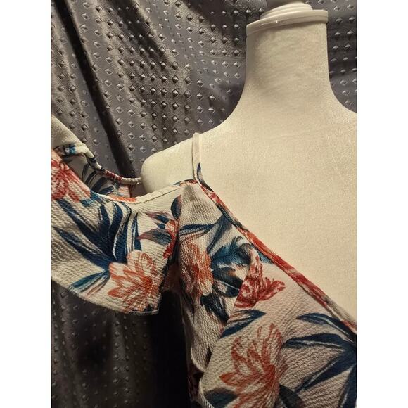 Floral Sun Dress- Off the shoulder - Picture 2 of 5